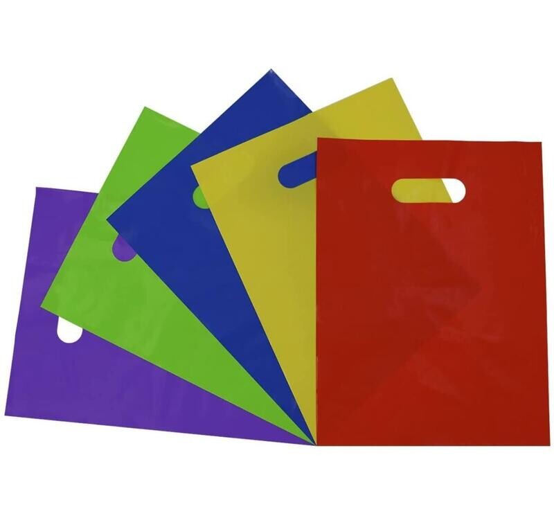 Plastic bag with handle (9x12&quot;)