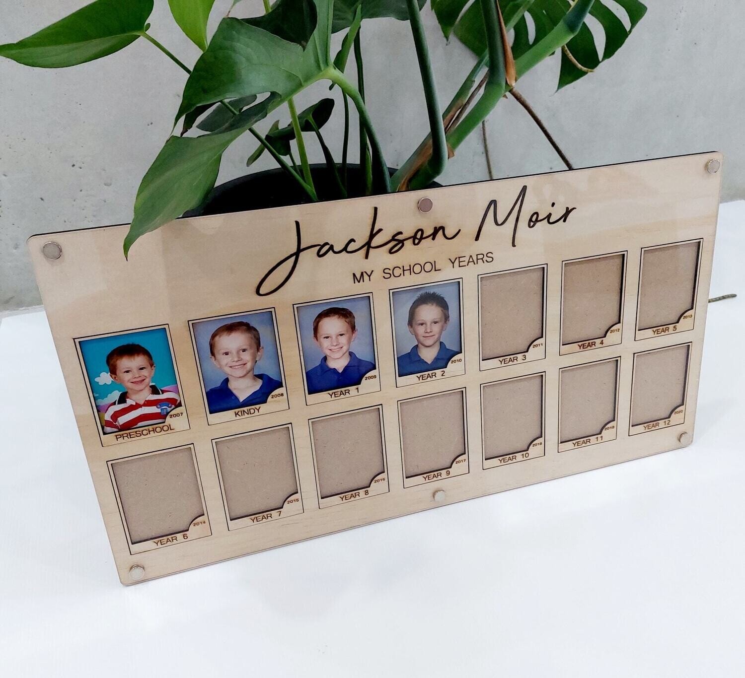 School Years Photo Frame