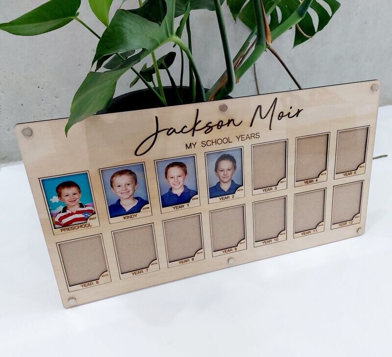 School Years Photo Frame