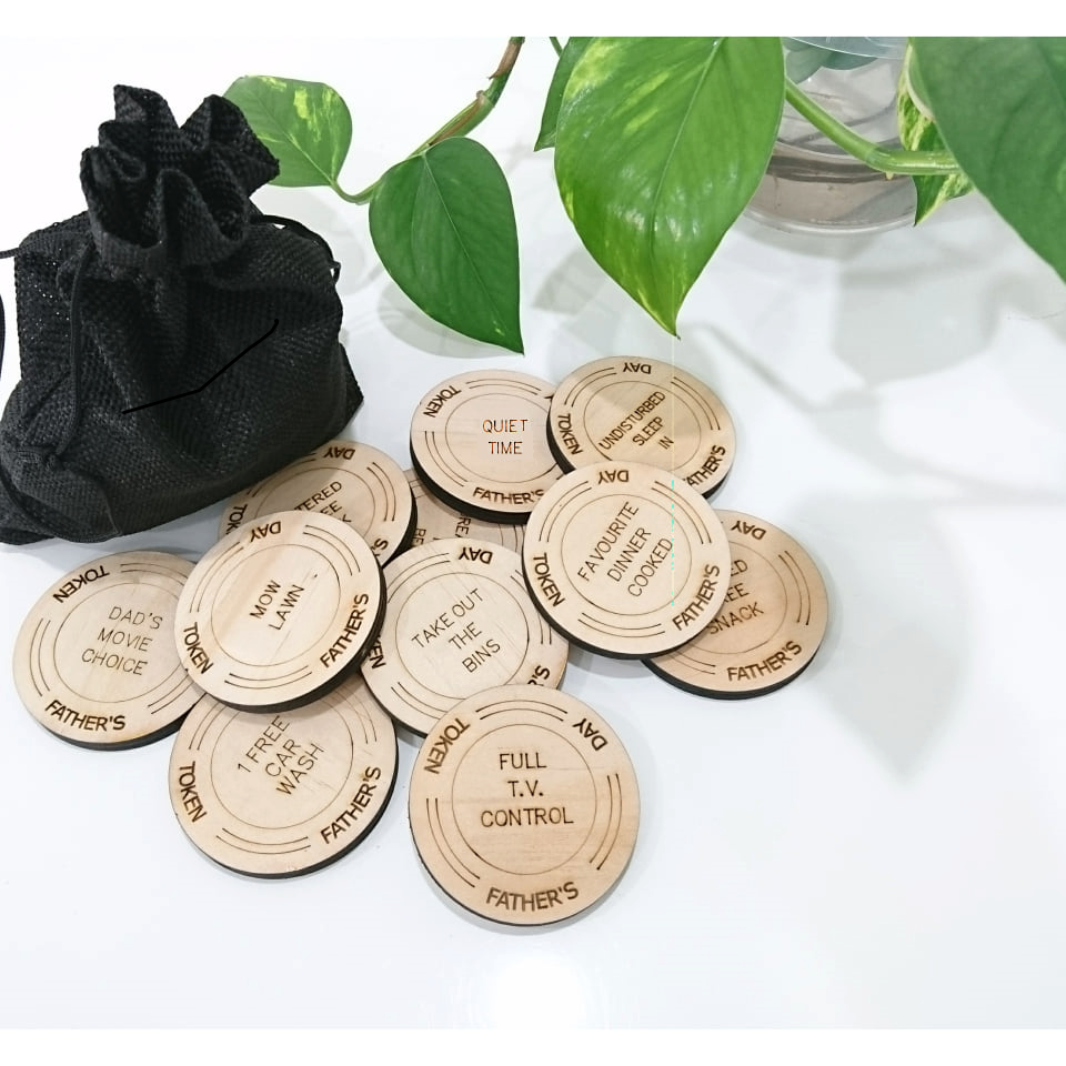 Father&#39;s Day Tokens