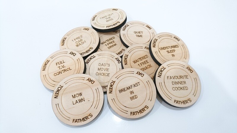 Father's Day Tokens