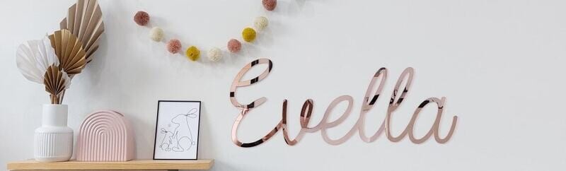 Mirrored Acrylic Names