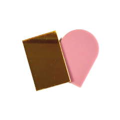 A5 (21x14.8cm) Acrylic Arches/Rectangles (2pk)