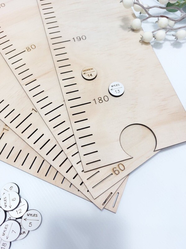 Name Tags For Height Chart