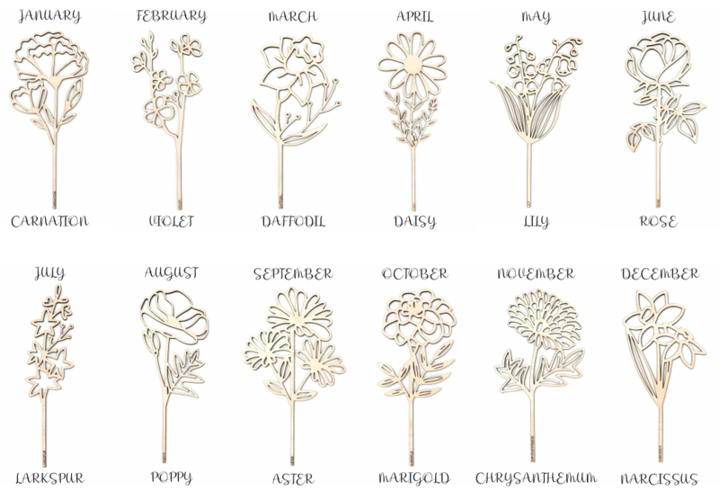 Birth Month Flowers