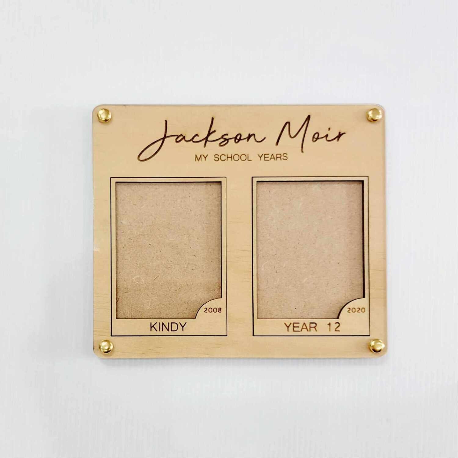 Mini School Years Photo Frame