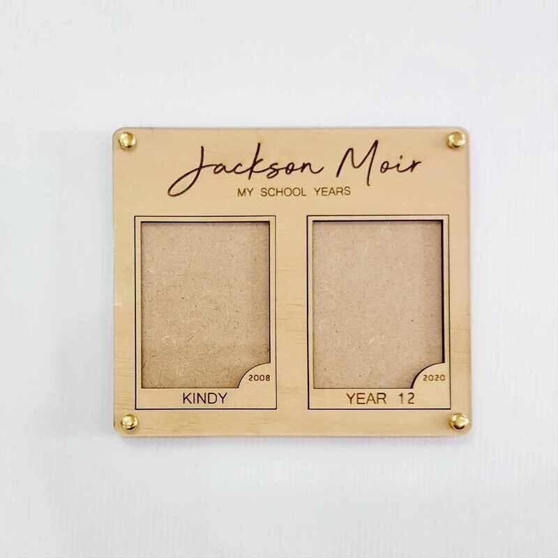 Mini School Years Photo Frame
