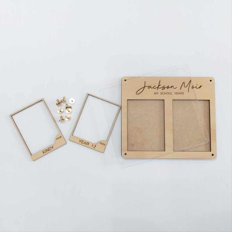 Mini School Years Photo Frame