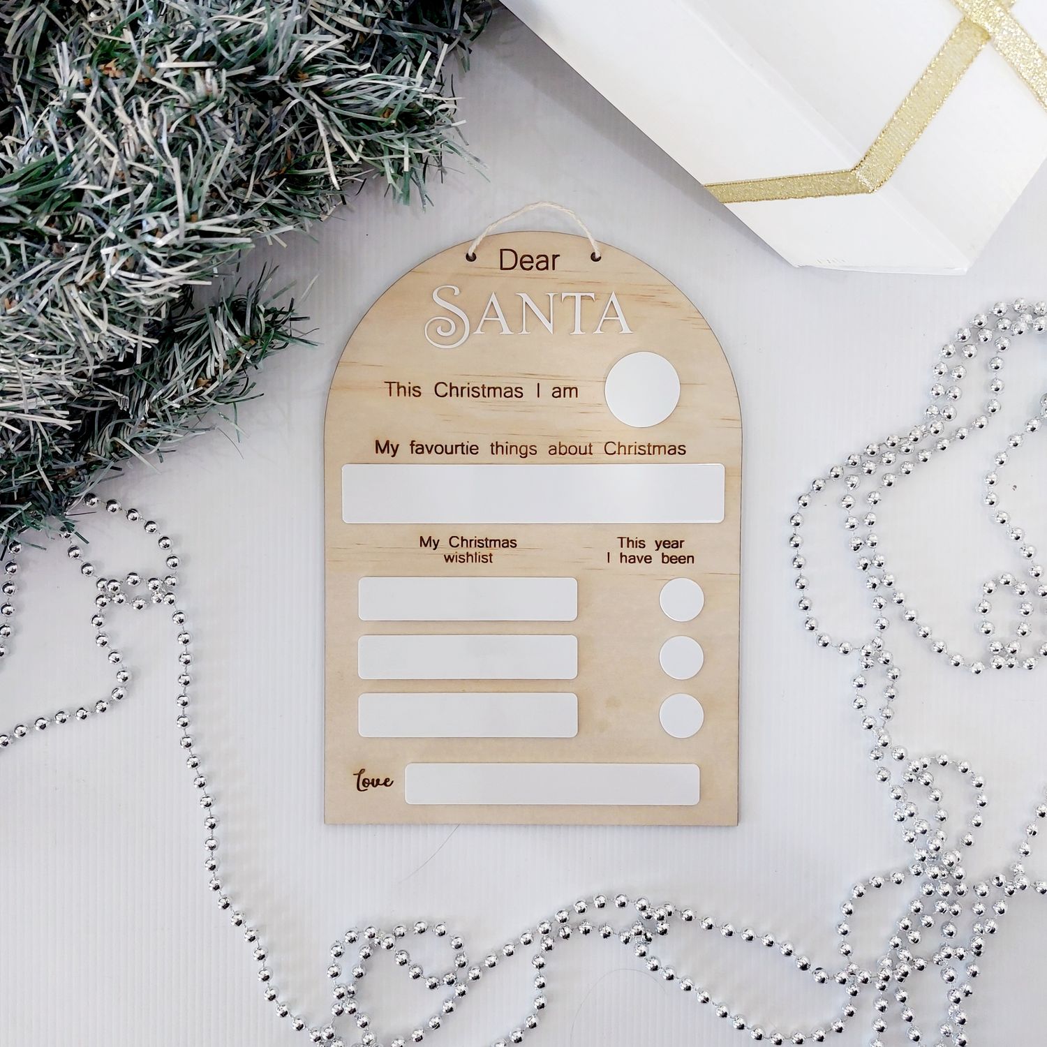 Dear Santa Board