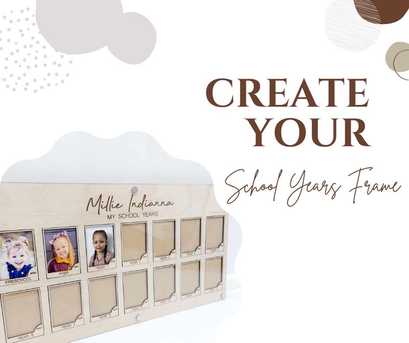 School Years Photo Frame