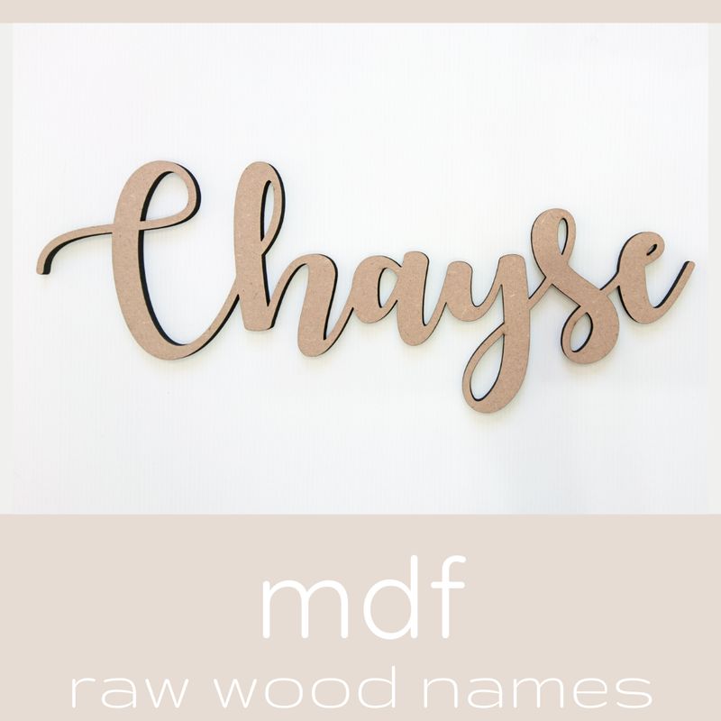 MDF Custom Names