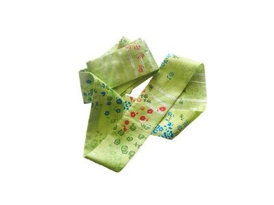 The green silk scarf