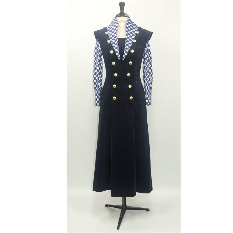 Rippsamt Kleid
