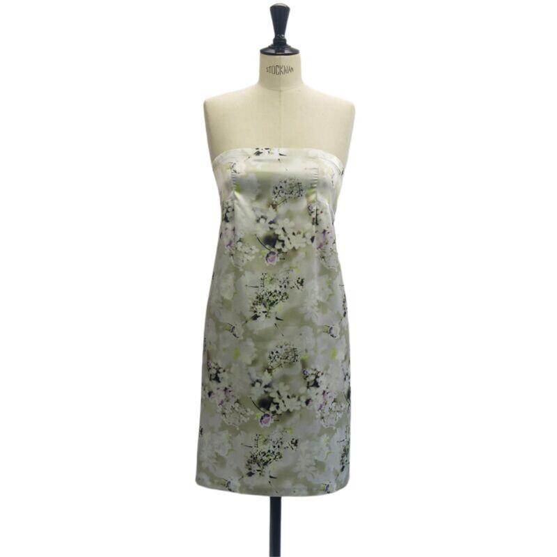 Blumen Druck Kleid