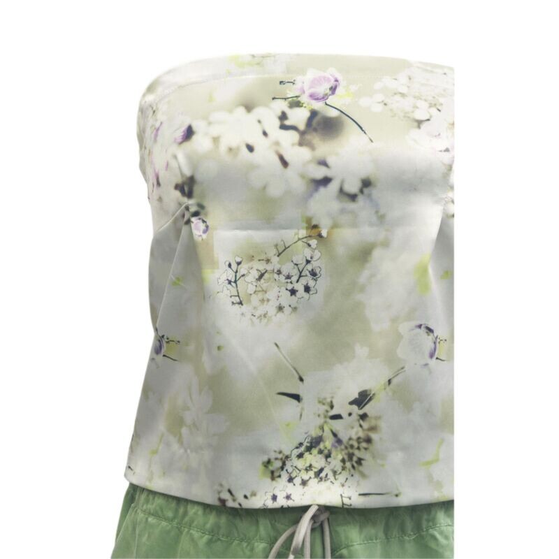 Blumen Print Oberteil