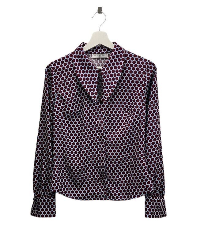 Getupfte Bluse