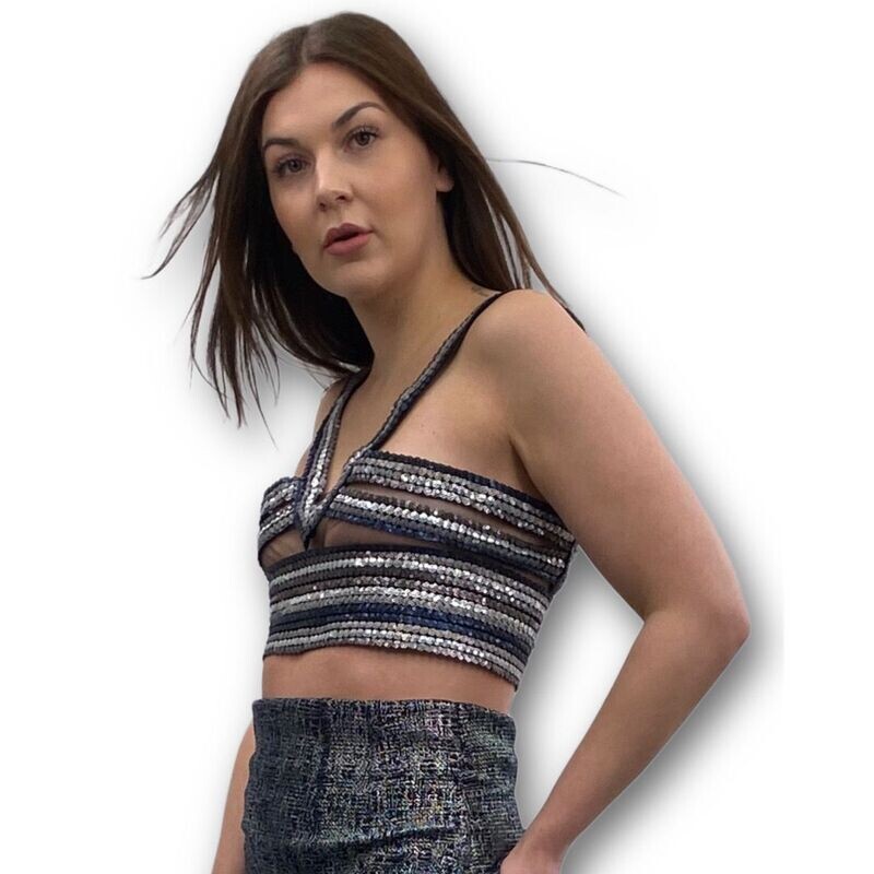 Pailletten Top