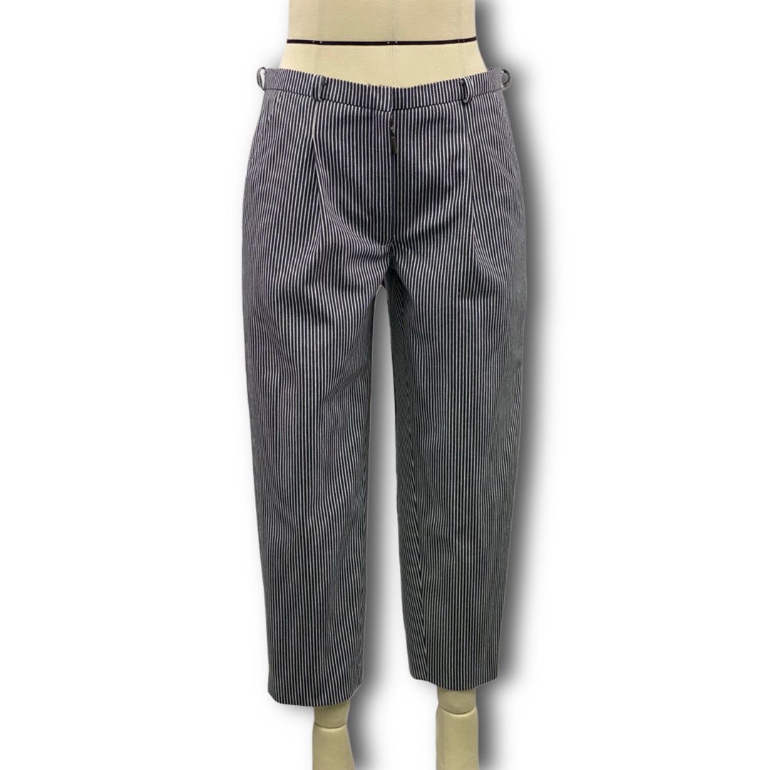 Gestreifte 7/8 Hose