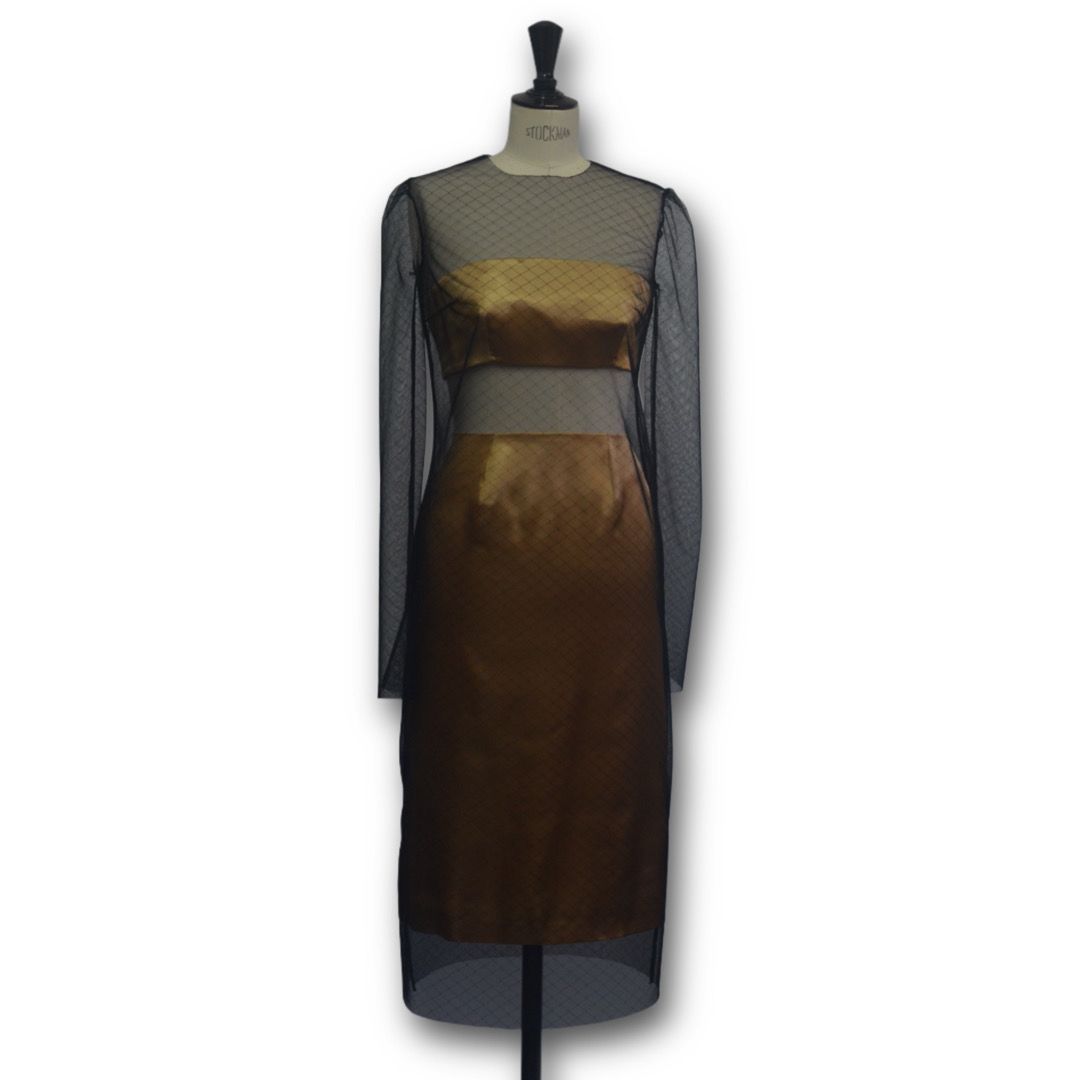 Schwarzes Tüllkleid