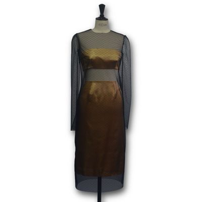 Schwarzes Tüllkleid