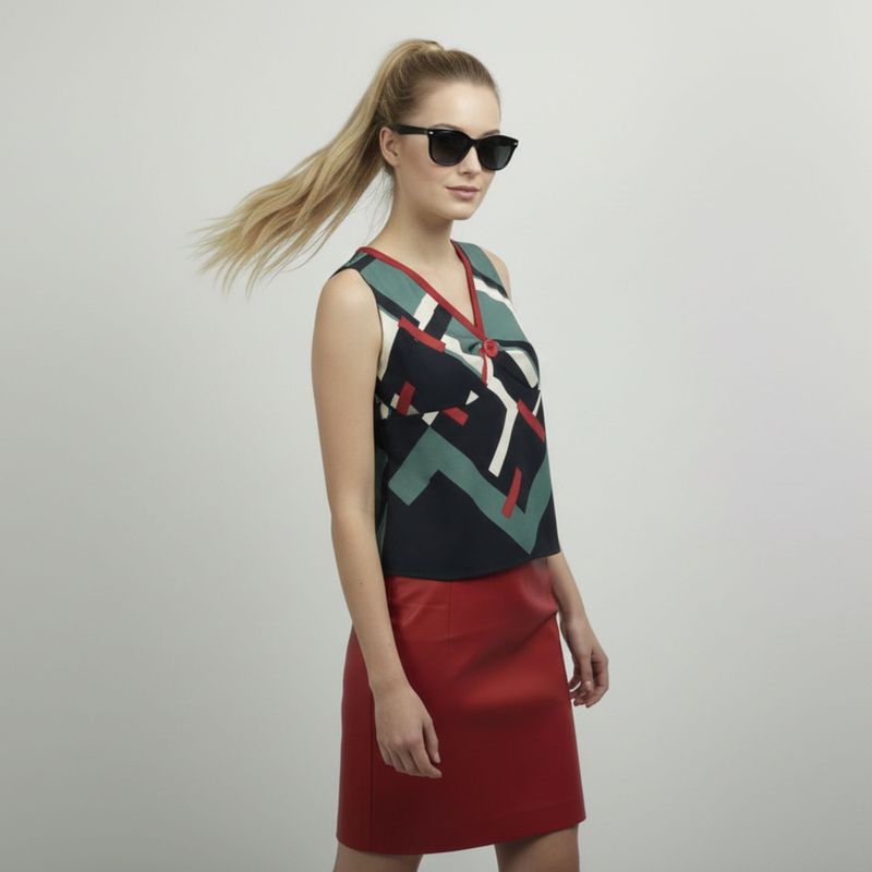 Geometrisches Oberteil