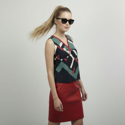 Geometrisches Oberteil