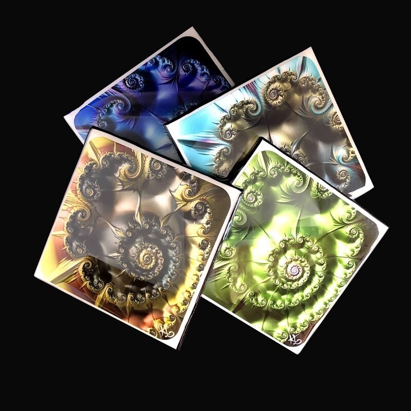 Fractal Design Coaster Set