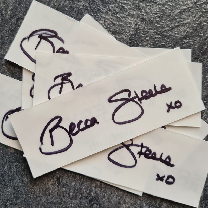 Signed bookplate