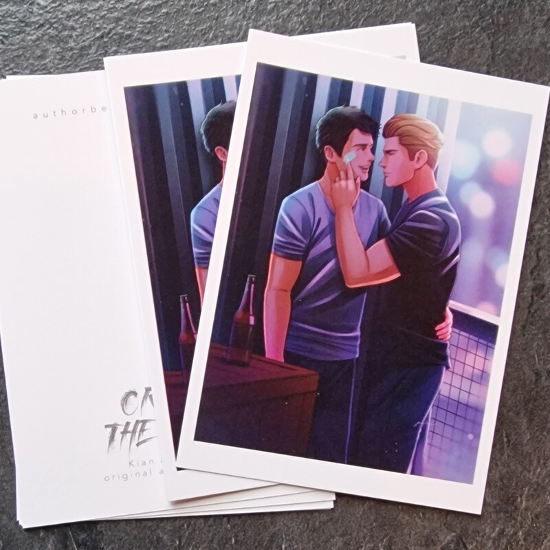 Cross the Line (Kian & Preston) A6 art print