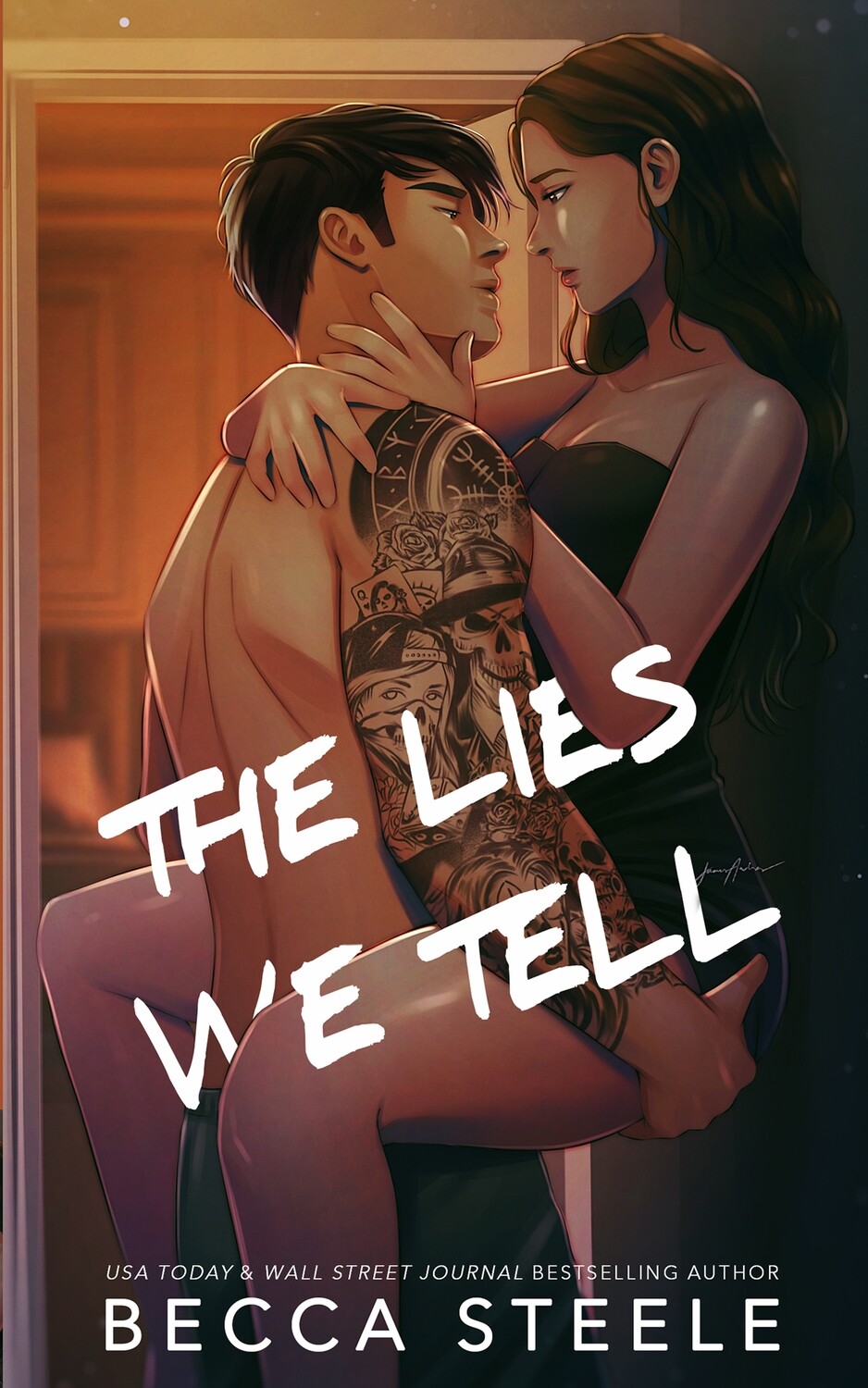 The Lies We Tell paperback - Patreon exclusive edition