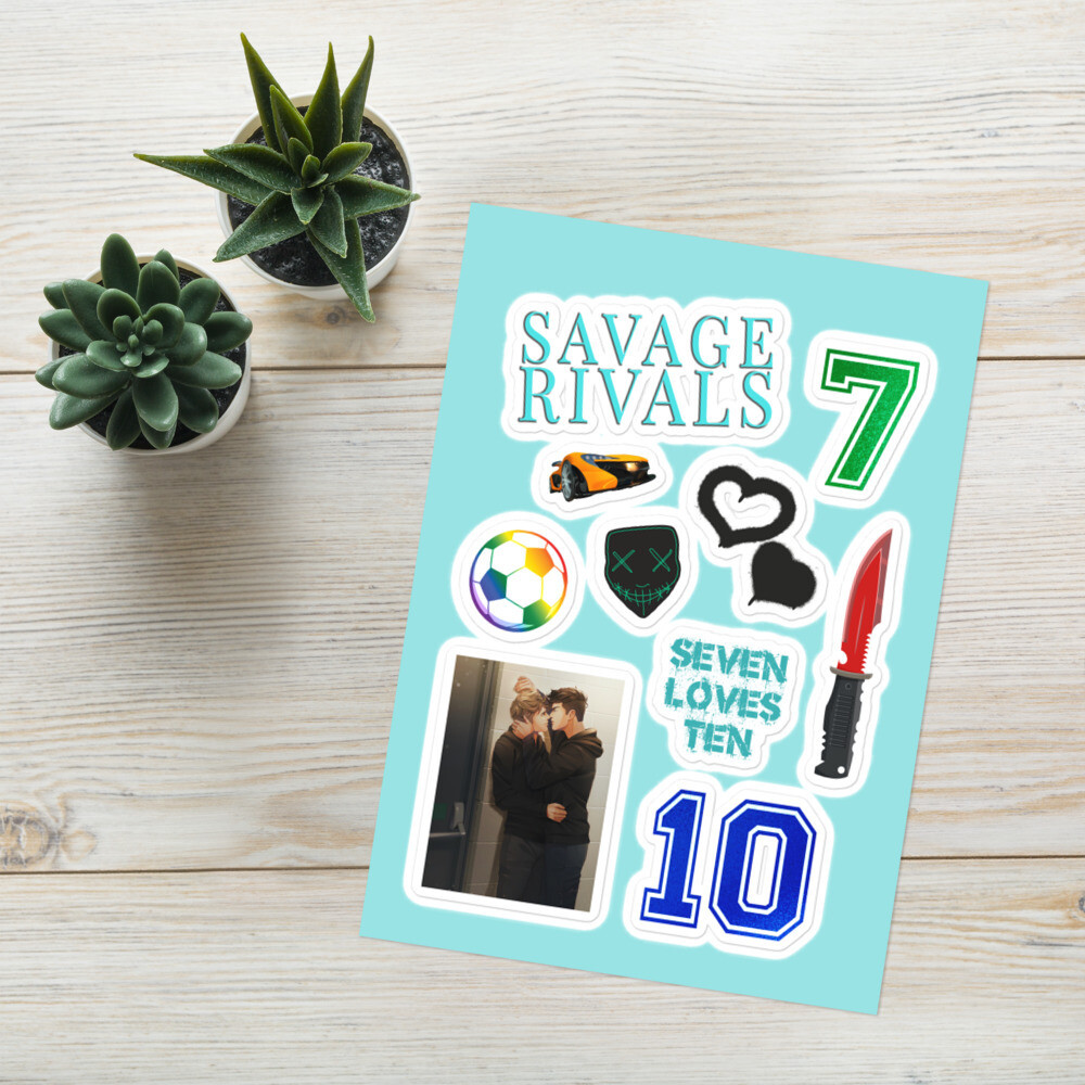 Savage Rivals Sticker Sheet