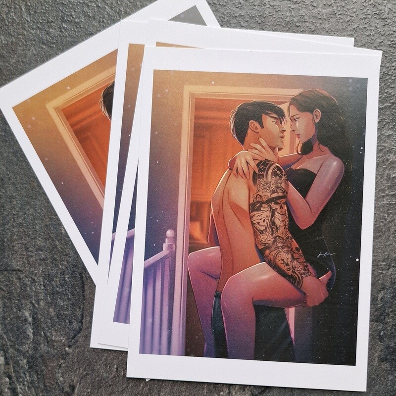 The Lies We Tell (Caiden & Winter) A6 art print - Patreon