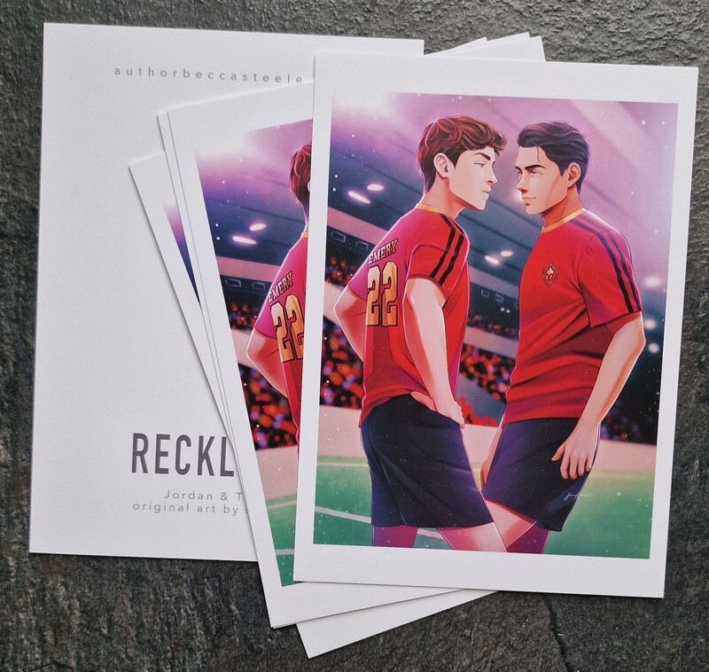 Reckless (Jordan & Theo) A6 art print