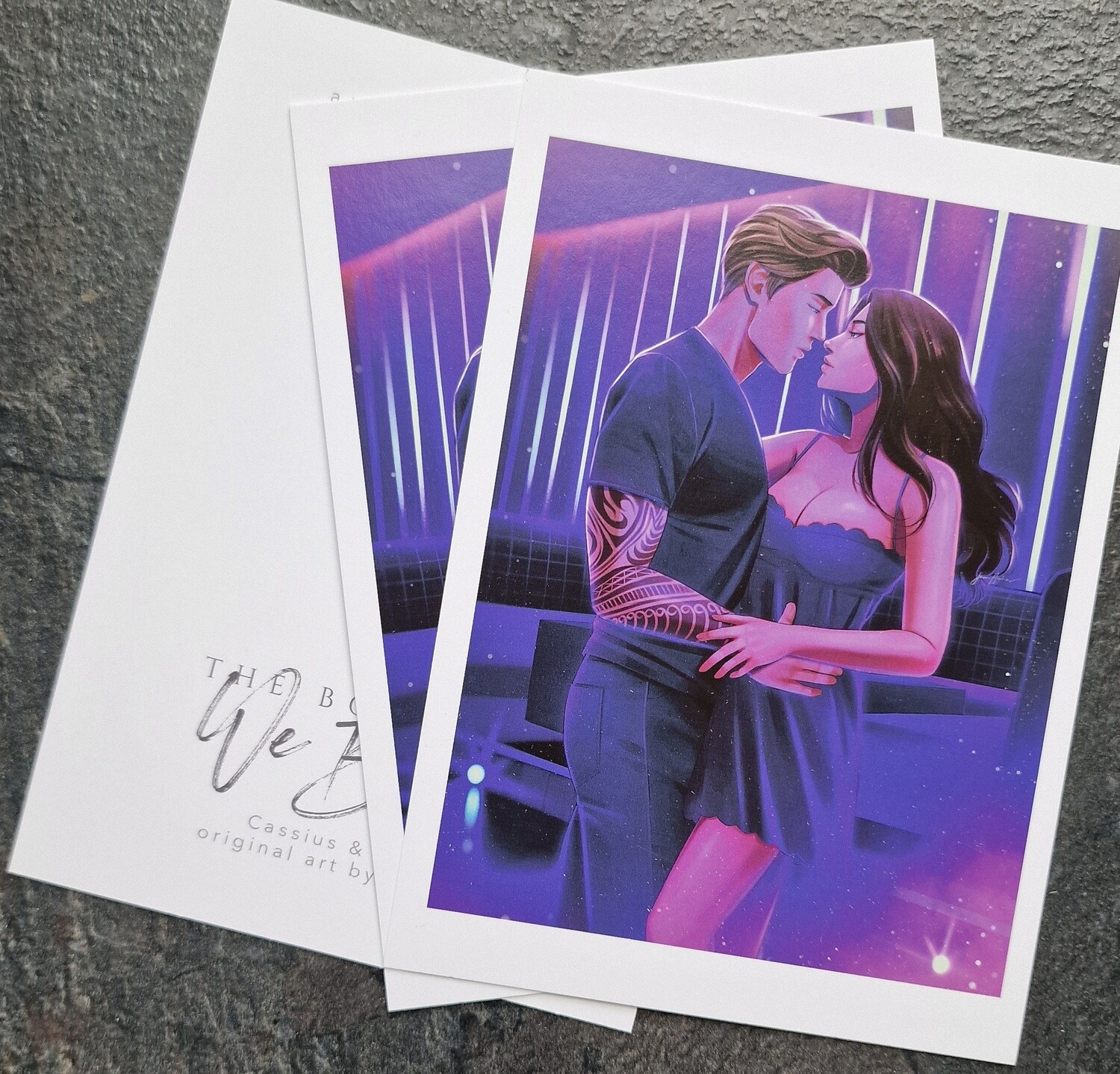The Bonds We Break (Cassius & Jessa) A6 art print