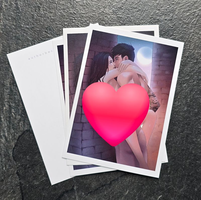 The Lies We Tell (Caiden & Winter) A6 LOVE art print