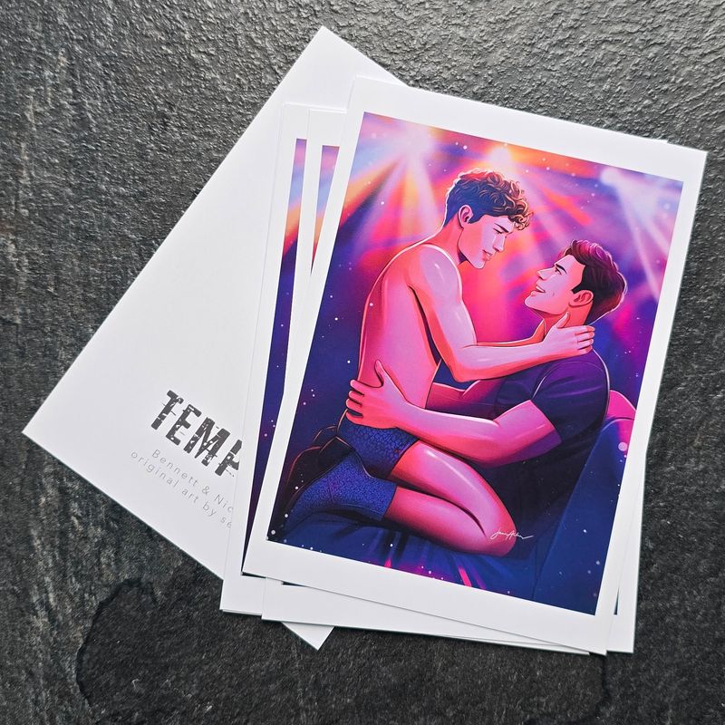 Tempted (Bennett & Niccolò) A6 art print