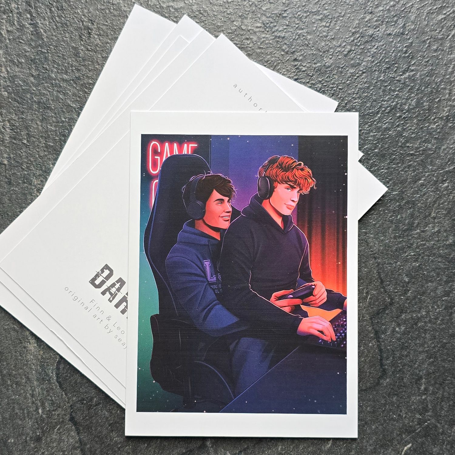 Dared (Finn & Leo) A6 art print