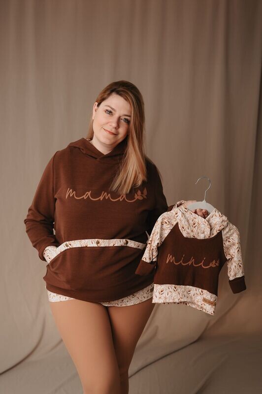 Matchy matchy komplet - listki (Mama in mini)