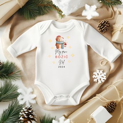 medvedek z lanterno - moj prvi božič