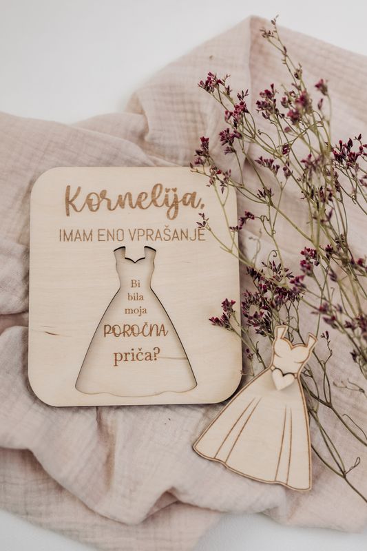 Prošnja za poročno pričo