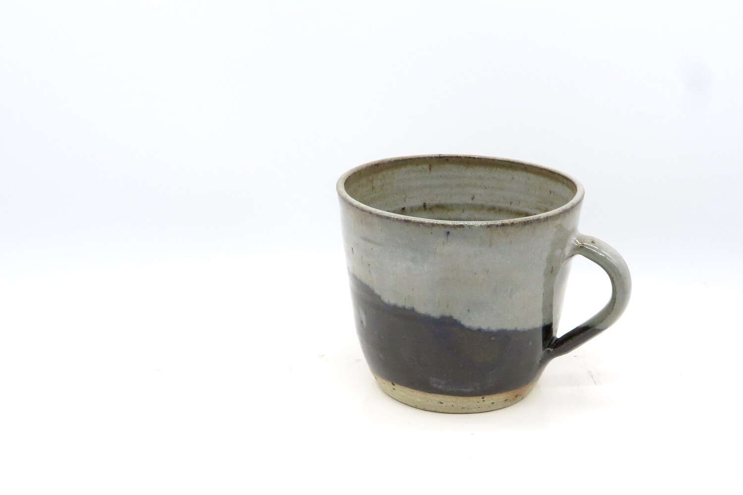 Mug - Black and mottled grey.