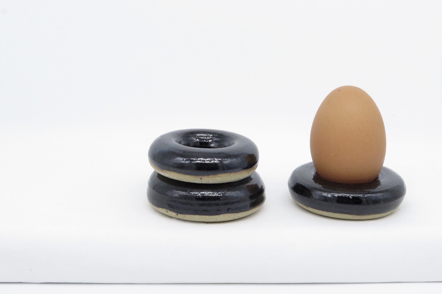 Egg Cup - Midnight Sky   donut egg cup.