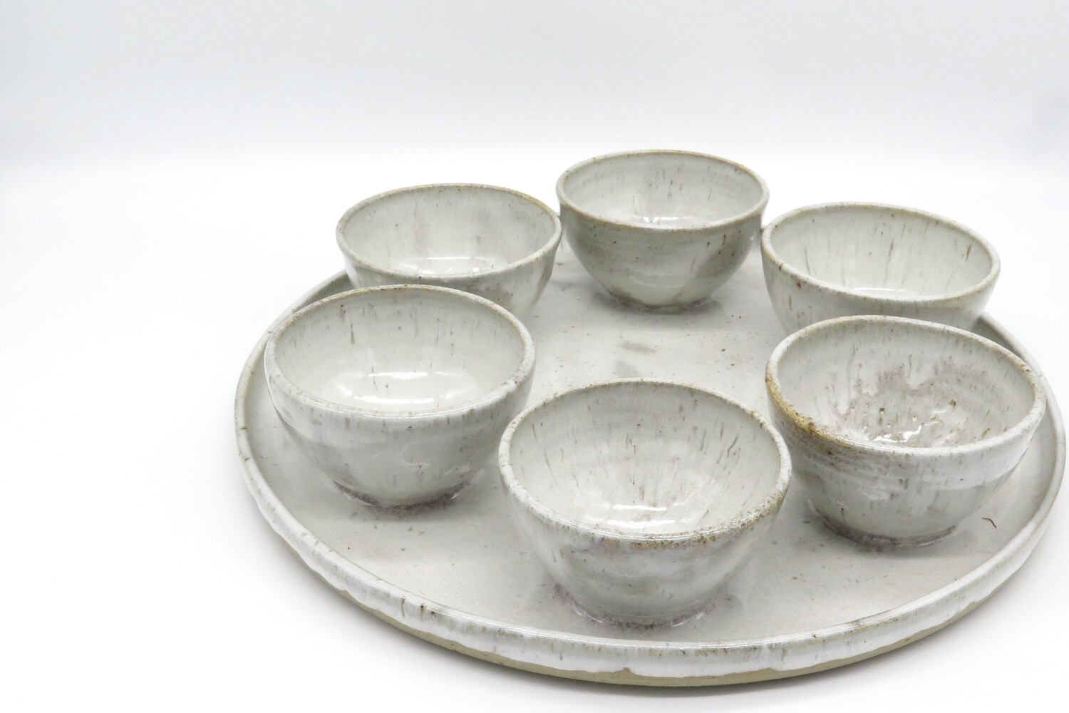 Seder Plate - Ivory white.