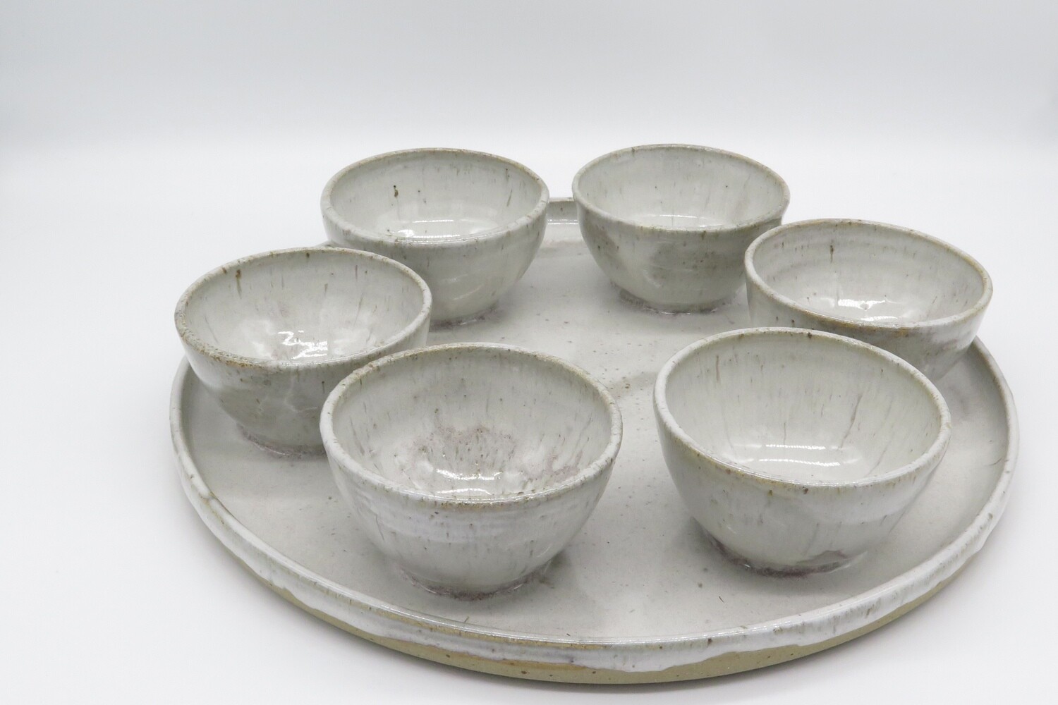Seder Plate - Ivory white.