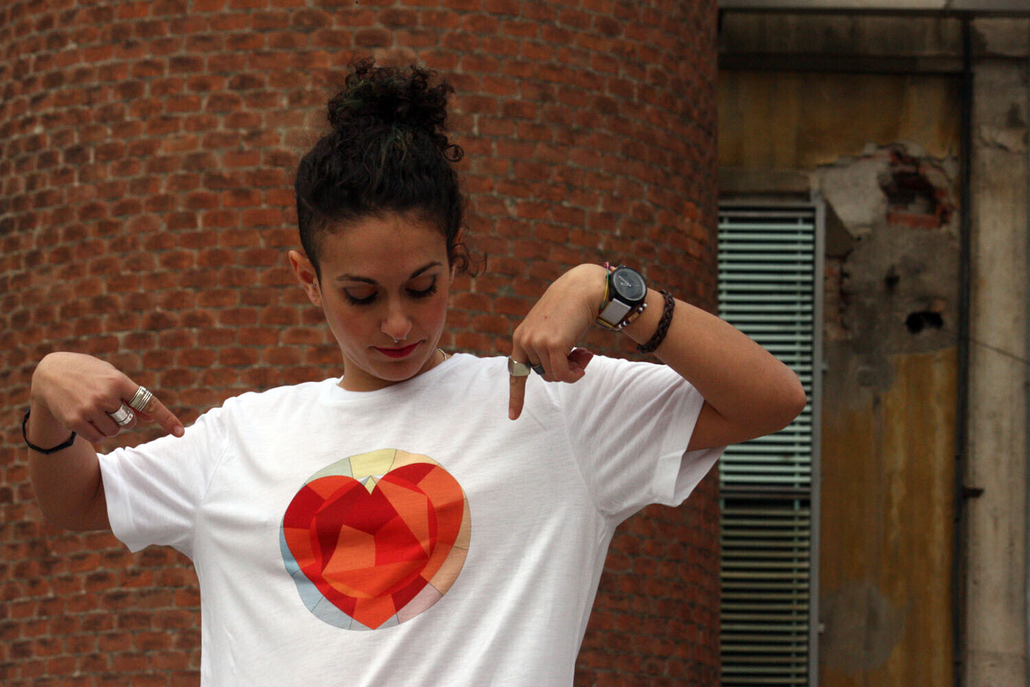 Chromatic Diamond Heart