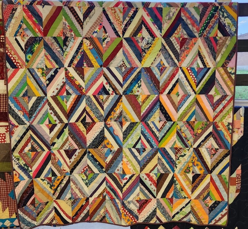Scrappy String Quilt