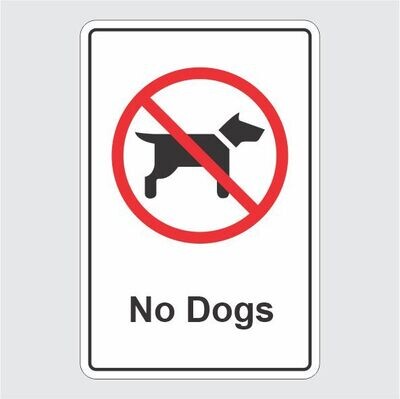No Dogs w Symbol
