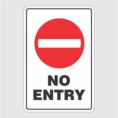 No Entry w Symbol