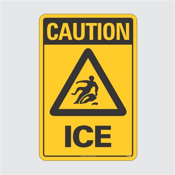 Caution Ice