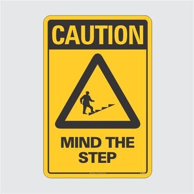 Caution Mind the Step